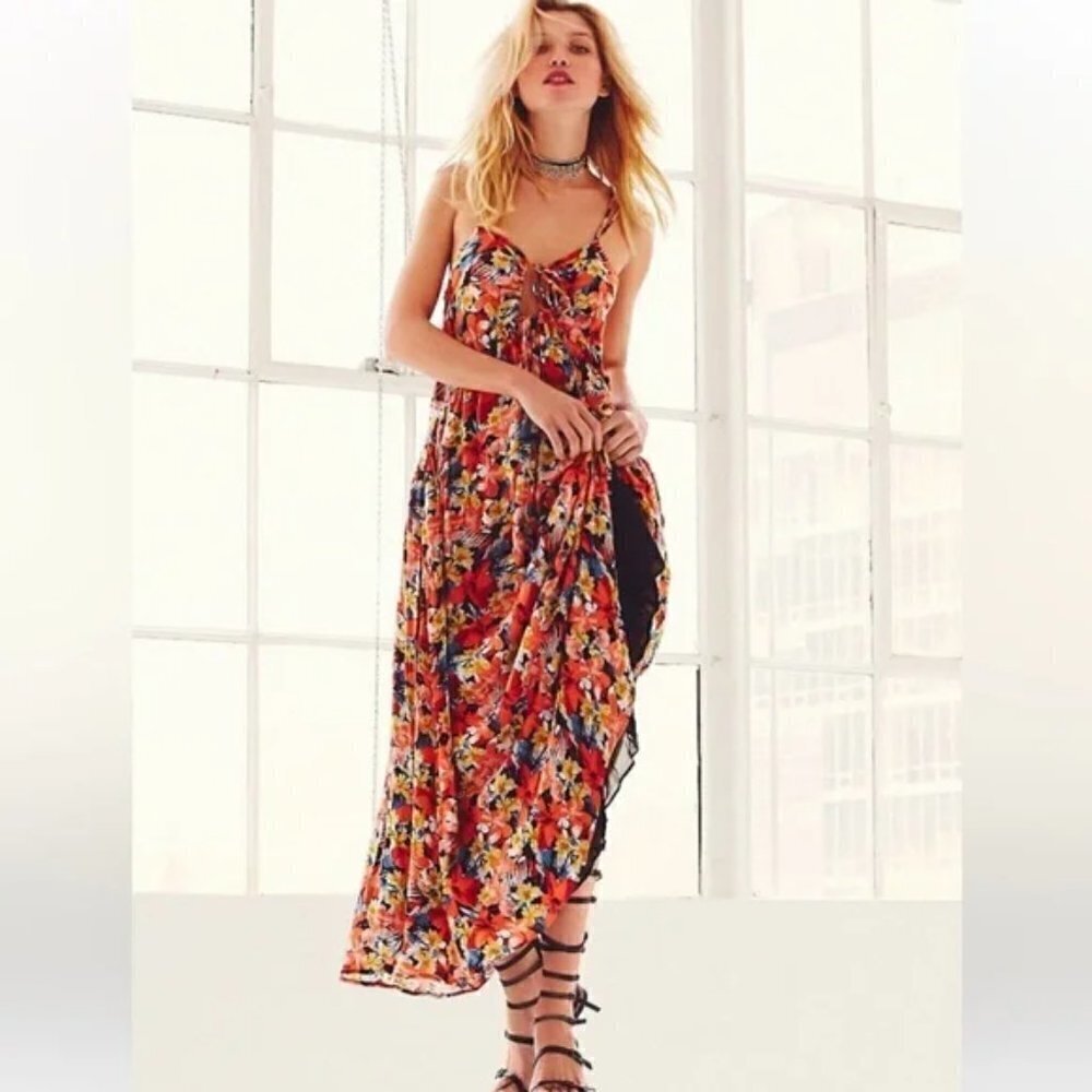 Free People Mulberry Floral Maxi Dress - Picture 11 of 11